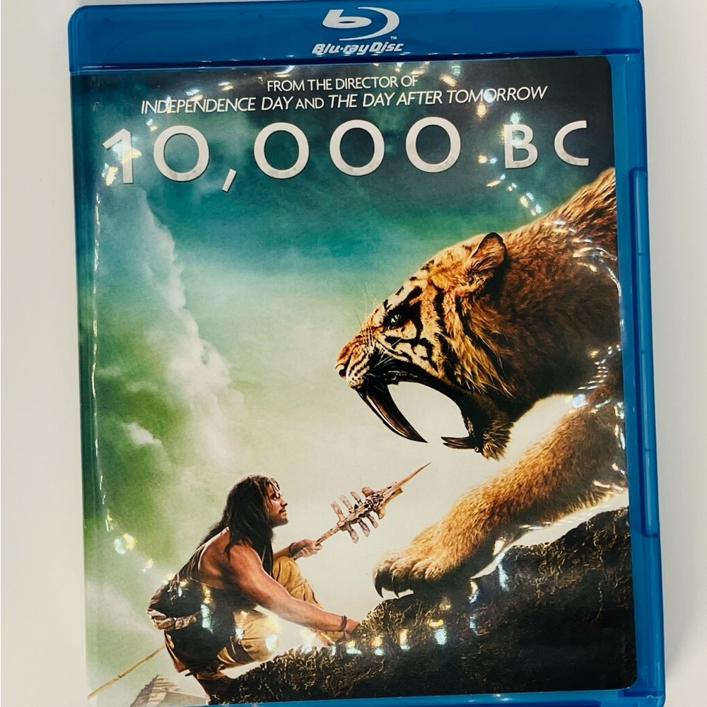 10,000 BC Blu-ray DVD